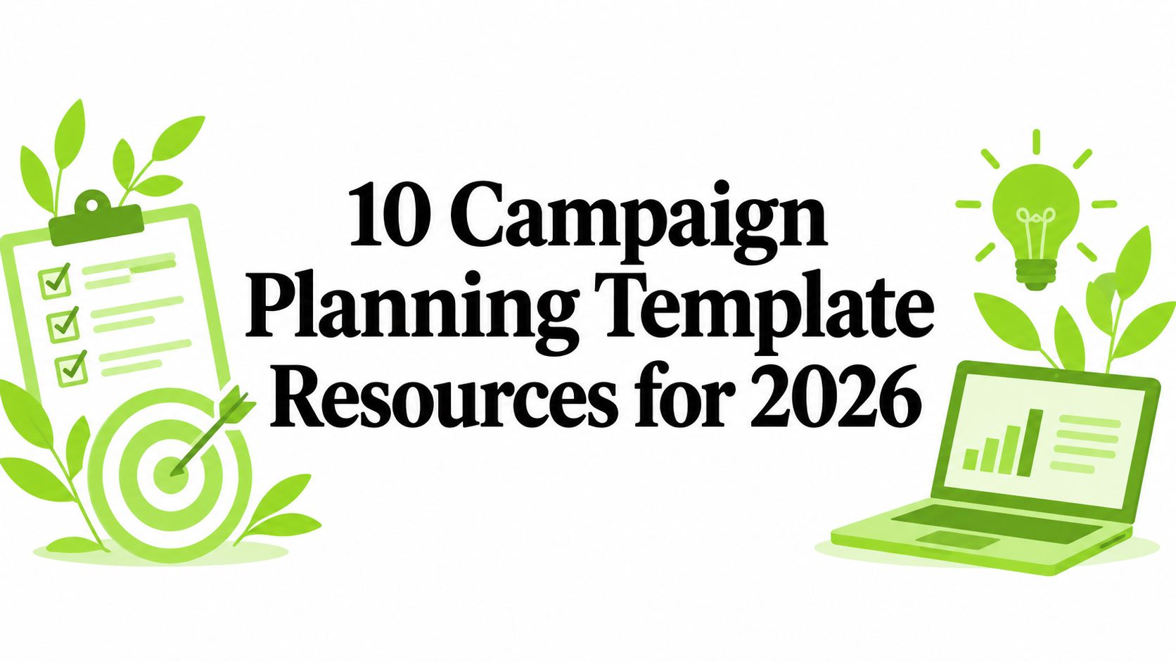 10 Campaign Planning Template Resources for 2026