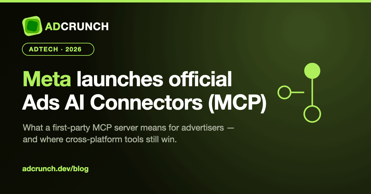 Meta Launches Official Ads AI Connectors (MCP) – What It Means for Advertisers in 2026